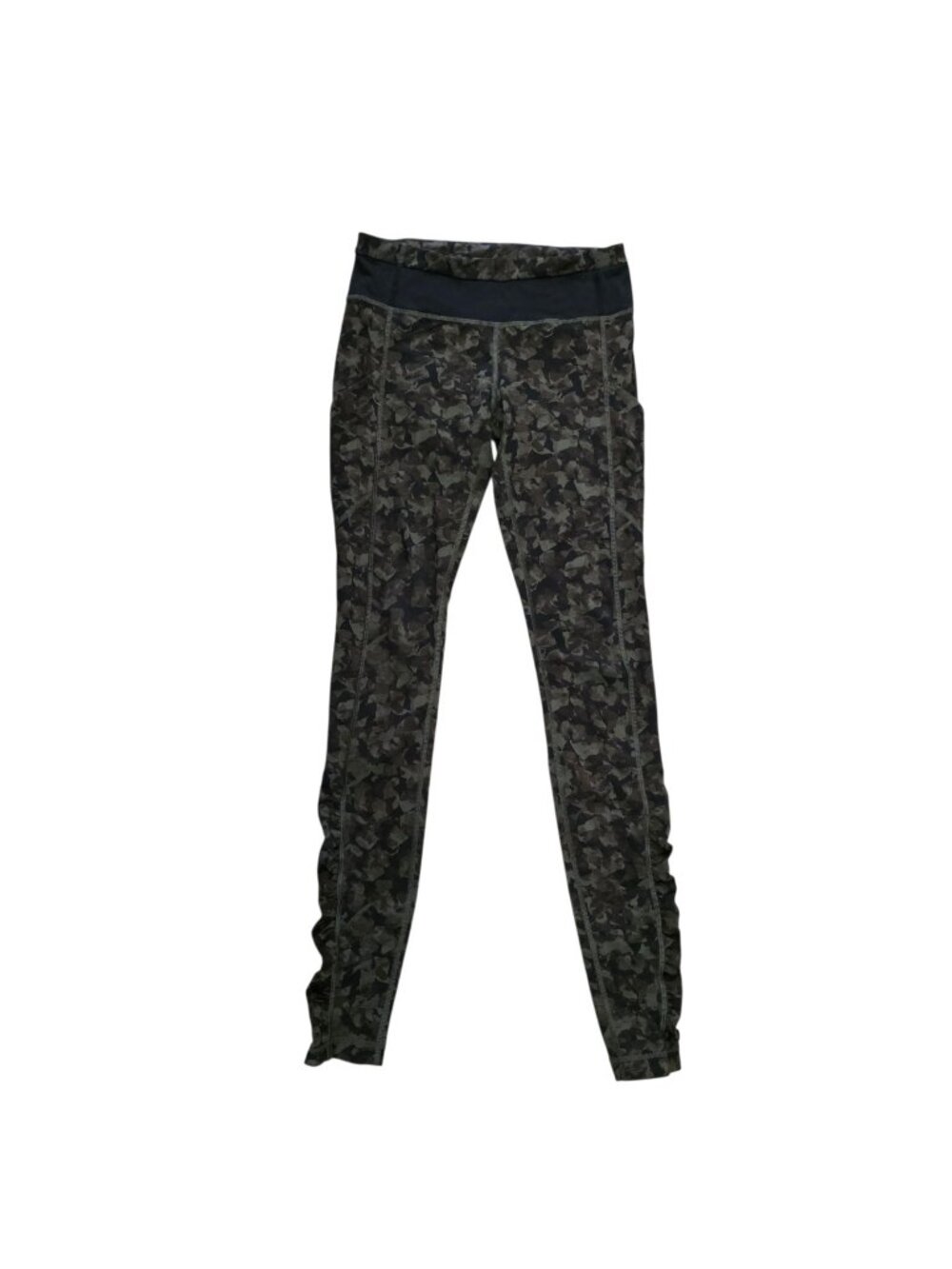 Lululemon Speed Tight III All Full-On Luxtreme Mystic Jungle Fatigue Green Black